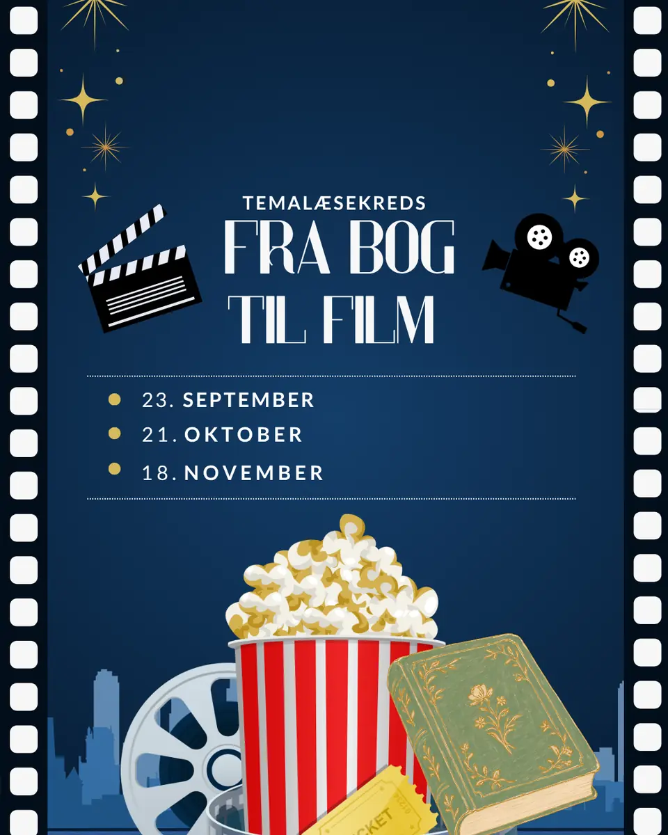 Themed Reading Circle: From Book to Film — Hovedbiblioteket, Odense