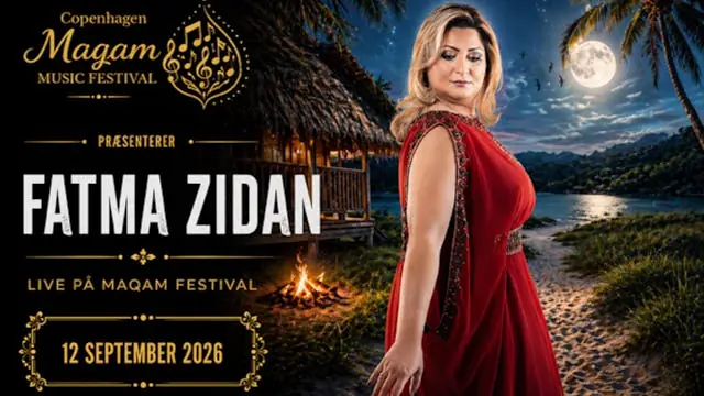 Fatma Zidan — Valby Kulturhus, København