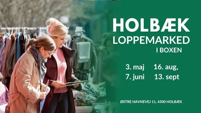 Holbæk Loppemarked 13. september — BOXEN, Holbæk