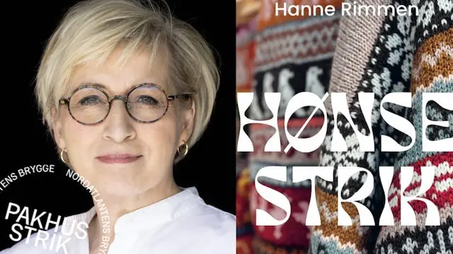 HANNE RIMMEN  - Hønsestrik — Nordatlantens Brygge, København