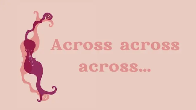 Across across across… — LiteraturHaus, København