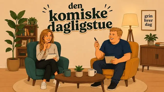 Den Komiske Dagligstue med Skriver & Damkier — 28 Live, Roskilde