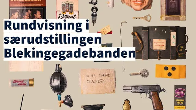 Führung durch die Ausstellung über die Blekingegade-Bande — Politimuseet, Kopenhagen