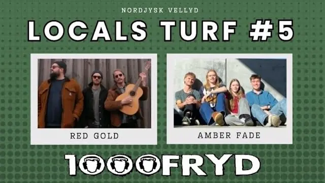 Locals Turf #5 Amber Fade + Red Gold — 1000Fryd, Aalborg
