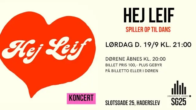 Hej Leif — SG25, Haderslev