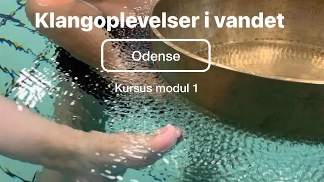 Undervisning i Odense: Klang i vandet - kursus modul 1 med Anne Viese d. 22. september — Oasen - Nuets Center, Odense