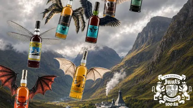 Juuls 100års Jubilæumssmagning #8 - Flying Whiskysmagning — FRB Rådhuskælder, Frederiksberg