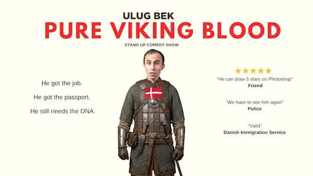 PURE VIKING BLOOD - Stand-up comedy show in English — Knock Knock Comedy club, København