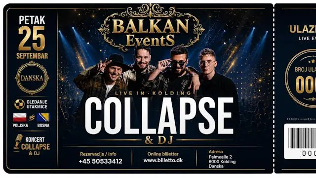 Collapse band — Palmealle 2, Kolding