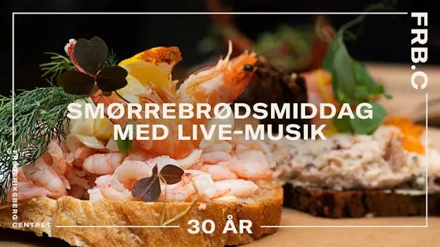 Langbordsmiddag med Gasbox Duo koncert — Tagterrassen i Frederiksberg Centret, Frederiksberg