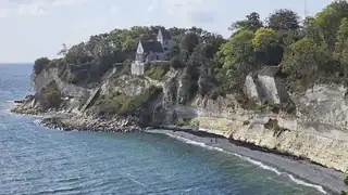 Stevns Klint Trampesti, ca. 18 km.