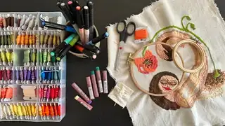 Free Embroidery in the Gallery