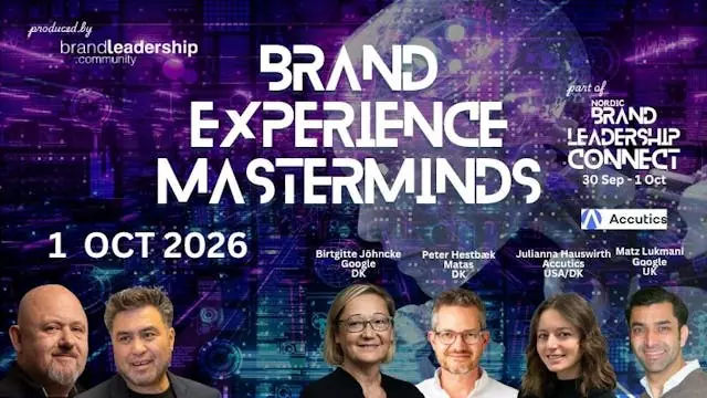 Brand Experience Masterminds — Accutics, Copenhagen