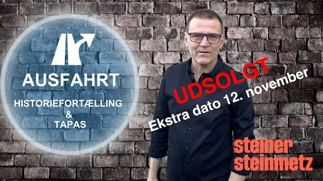 Ausfahrt Historiefortælling & Tapas — Ausfahrt - Byens Kaffebar, Næstved