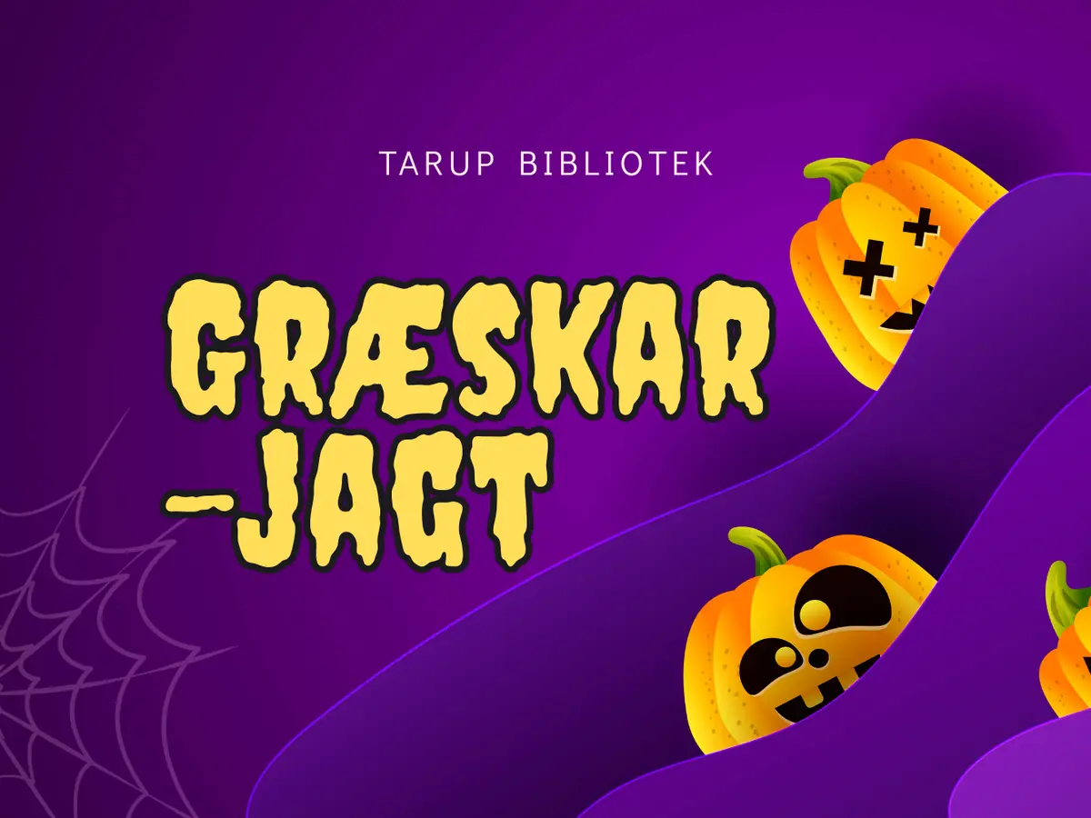 Kürbissuche in der Tarup-Bibliothek — Tarup Bibliotek, Odense
