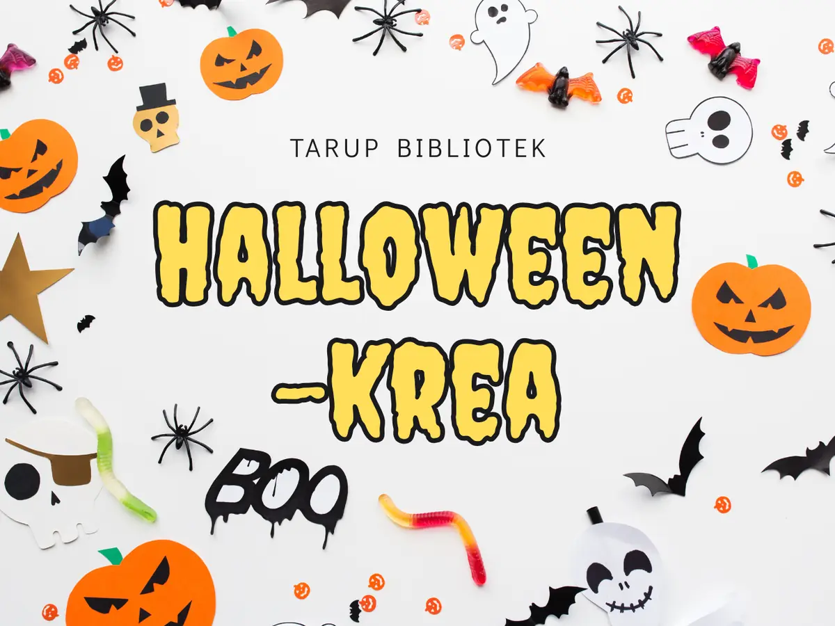 Halloween-Kreativwerkstatt in der Tarup-Bibliothek — Tarup Bibliotek, Odense