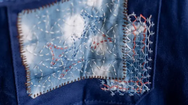 Workshop i japansk broderi og lapning — Godsbanens tekstilværksted, Aarhus