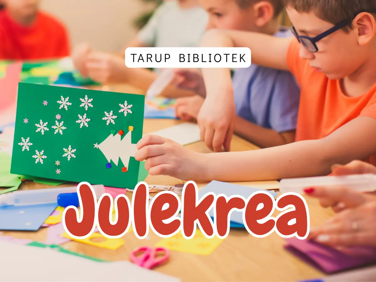 Weihnachtsbasteln in der Tarup-Bibliothek — Tarup Bibliotek, Odense