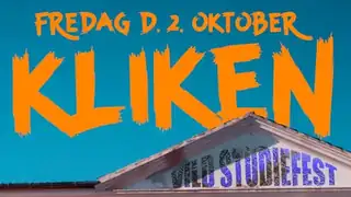 KLIKEN LIVE // STUDIEFEST // 2. OKT // HADERSLEV