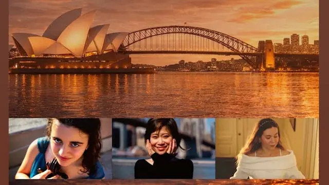 Justina la Cour, Lara Biancalana & Marina Saiki. Encounter and Impressions. Echoes of Light — Kammerklubben, København