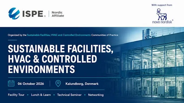 SUSTAINABLE FACILITIES, HVAC & CONTROLLED ENVIRONMENTS — Novo Nordisk, Kalundborg