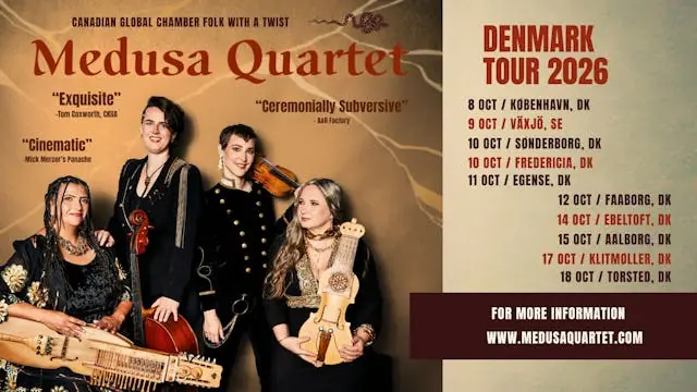 Medusa Quartet + Aske Skat — Råhuset, København
