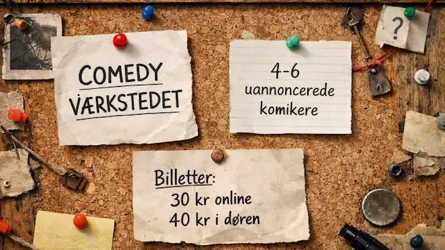 Comedy Værkstedet — Aarhus Comedy Club, Aarhus