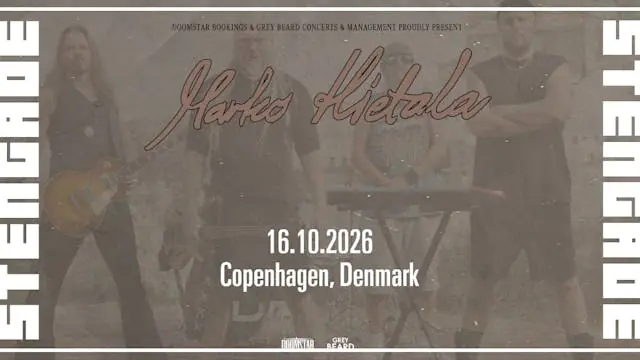 Marko Hietala [FI] — Spillestedet Stengade, København