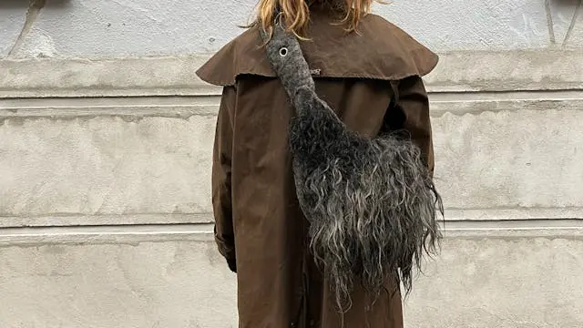 Felt a Luna Bag — Hedestrik, Copenhagen