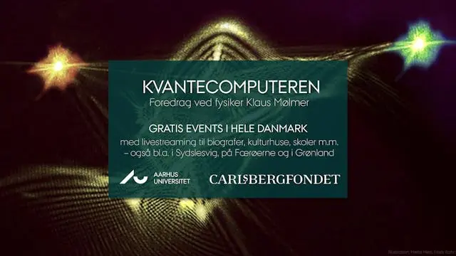 Lecture by Aarhus University: Quantum Computers — Kulturhuset Indre By, Copenhagen