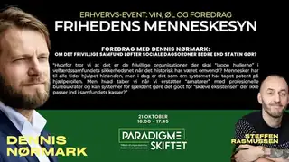 Business Event: Dennis Nørmark on Freedom and Human Dignity