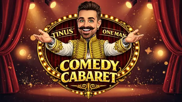 TINUS ONEMAN COMEDY CABARET — Råhuset, København