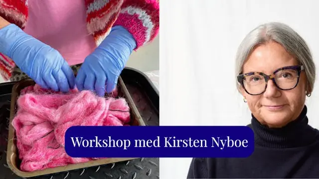 Masterclass in Yarn Dyeing with Kirsten Nyboe — MESSE C, Fredericia, Fredericia