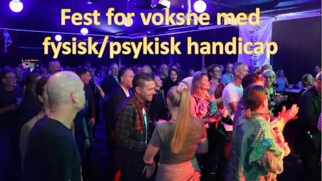 Fest for voksne med fysisk/psykisk handicap — B&W LIVE, Haslev