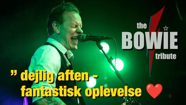 the BOWIE tribute - En kærlighedserklæring til David Bowie — Bartof Station, Frederiksberg