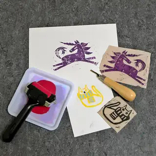 Linoleum Printing