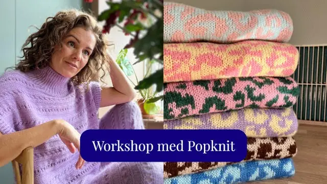 Intarsia - Tapestry Knitting with Colors and Motifs - Masterclass with Popknit — MESSE C, Fredericia, Fredericia