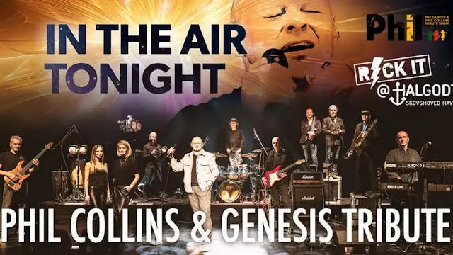 PHIL - The Phil Collins & Genesis Tribute Show (Lørdag) — Halgodt, Charlottenlund