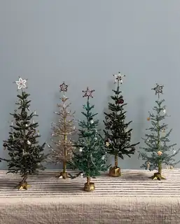 Pearl Christmas Trees - An Old French Technique