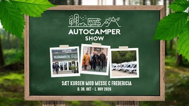 Autocamper Show 2026 — MESSE C, Fredericia, Fredericia