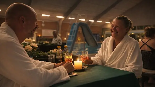 Wellness mit 3-Gänge-Dinner — Helle Hallen, Årre