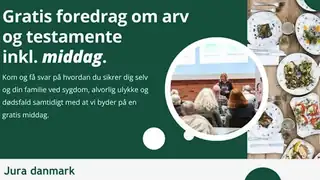 Gratis foredrag om arv, testamente og fremtidsfuldmagter på Karetmagerens Hus I Næstved den 2 November kl. 18:00