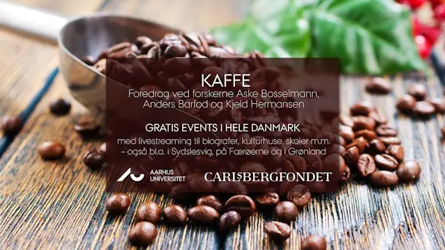Foredrag af Aarhus Universitet: Kaffe — Kulturhuset Indre By, København