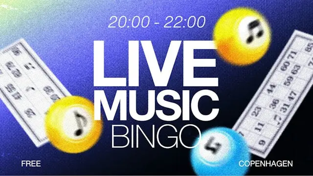 LIVE MUSIC BINGO | 90s THROWBACK — Generator Pétanque & Shuffleboard Bar, Copenhagen