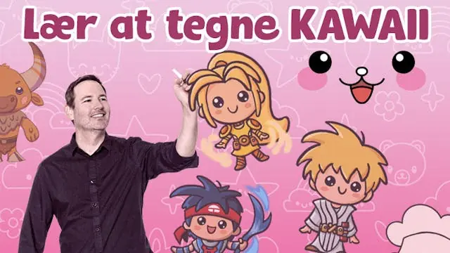 Lær at tegne kawaii — Kultursalen, Thisted