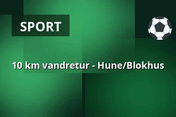 10 km vandretur - Hune/Blokhus — Hune Kirke, Hune