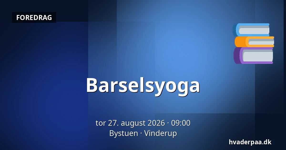 Barselsyoga — Bystuen, Vinderup