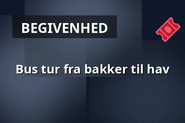 Bus tur fra bakker til hav — Vrængmosevej 43, Østervrå