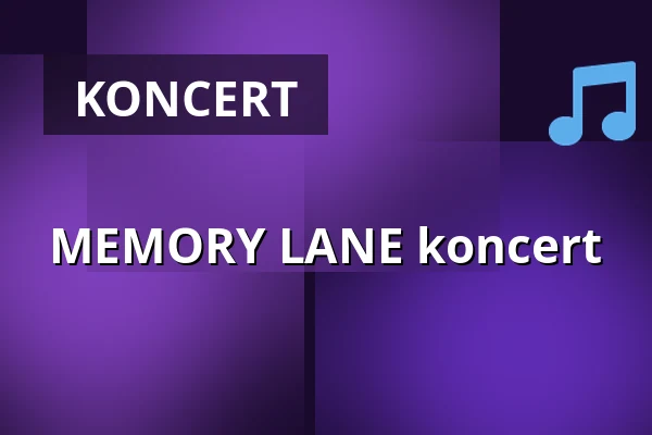 MEMORY LANE koncert — Tinghuset, Ulfborg