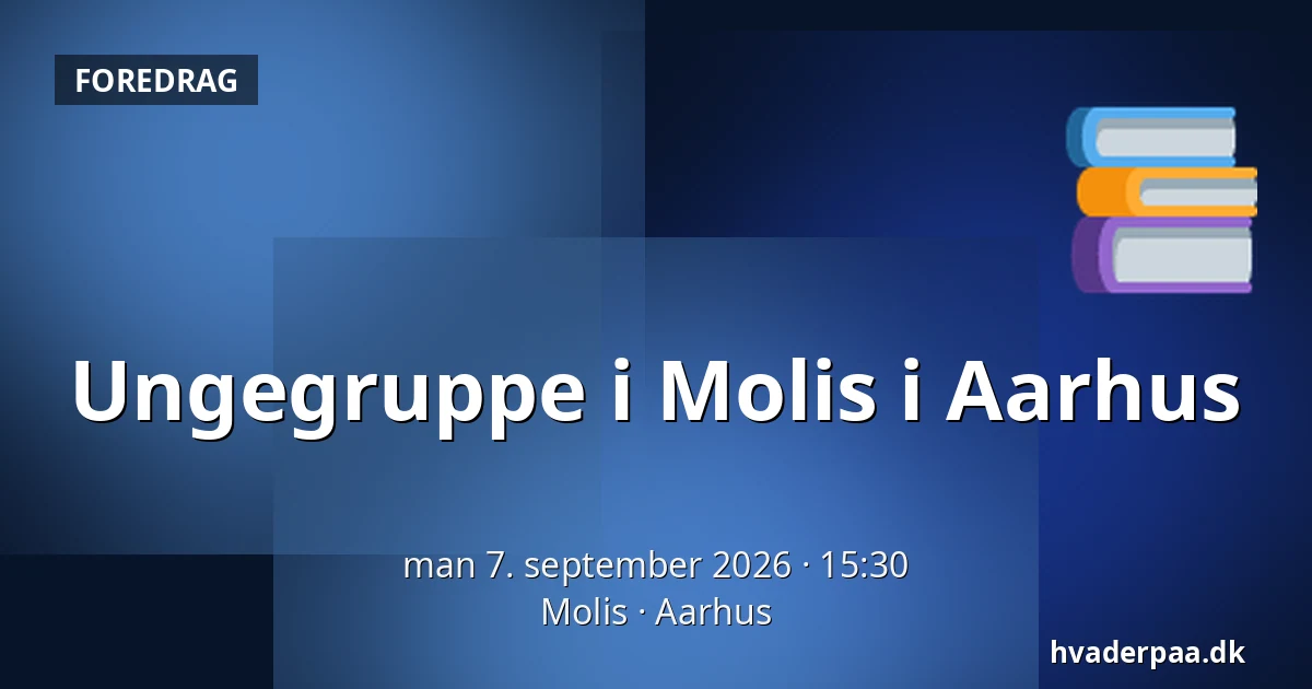 Ungegruppe i Molis i Aarhus — Molis, Aarhus